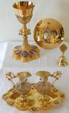 Antique French Gothic Chapel Set